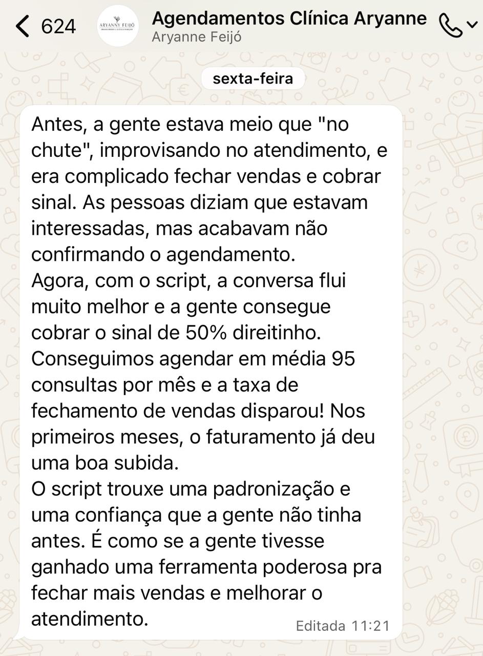 Depoimento cliente 6